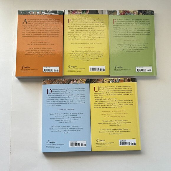 The Adventures Of The Borrowers by Mary Norton Box Set 5 Books Young Reader - Picture 12 of 16